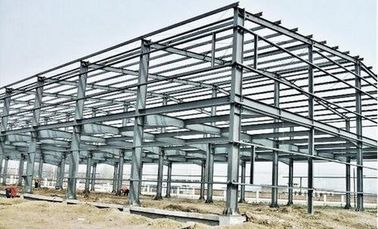 Industrial Large Span Prefabricated Steel Structures With Workshop Bolts Connect