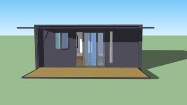 Movable Expandable Container House Seaside 20ft OSLO Beach Home With Balcony