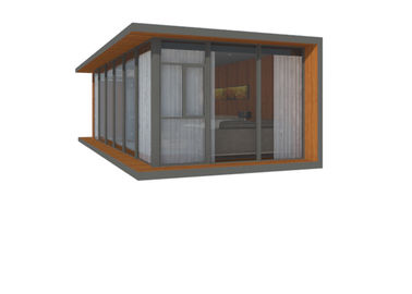 Gray  Wood Prefab House Wood With Prefab Tiny Homes/French Granny Tube/Mobile Houses/40
