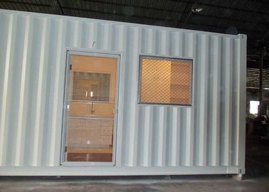 Safe 20ft Container House , Prefabricated Mobile Homes For Suburban Residence