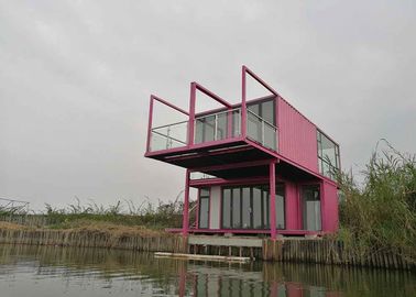Unique Style Custom Container House Complex Modular Container Homes Lake House Dwelling