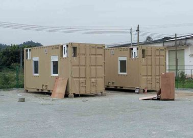 Movable Custom Shipping Container House Site Camp North American Standard