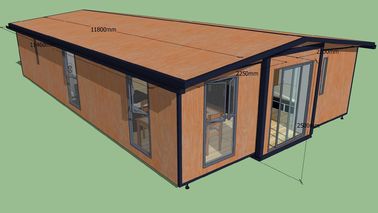 Convenient Expandable Container House / Steel Prefabricated Homes China