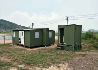 Durable Portable Toilet Container / Mobile Toilet Container With Sandwich Panel Floor