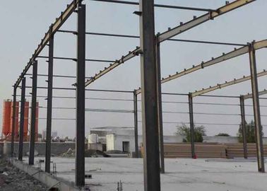 Prefabricated Industrial Building , Prefabricated Steel Frame For Shopping Mall