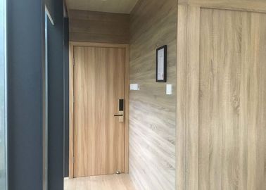 Wood Color 1 Bedroom Prefab House , Custom Modern Style Prefab Homes