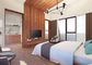 Liquid Flat Pack Luxury Prefab House Custom With Wooden Interior / Bedroom