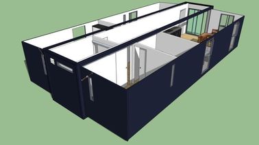 Luxury Expandable Container House With 1 Bedroom Mobile Homes