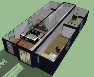 Luxury Prefabricated Expandable Container House With Good Corrosion Resistance