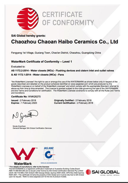 China FOSHAN RAD PREFABS COMPANY LIMITED Certification